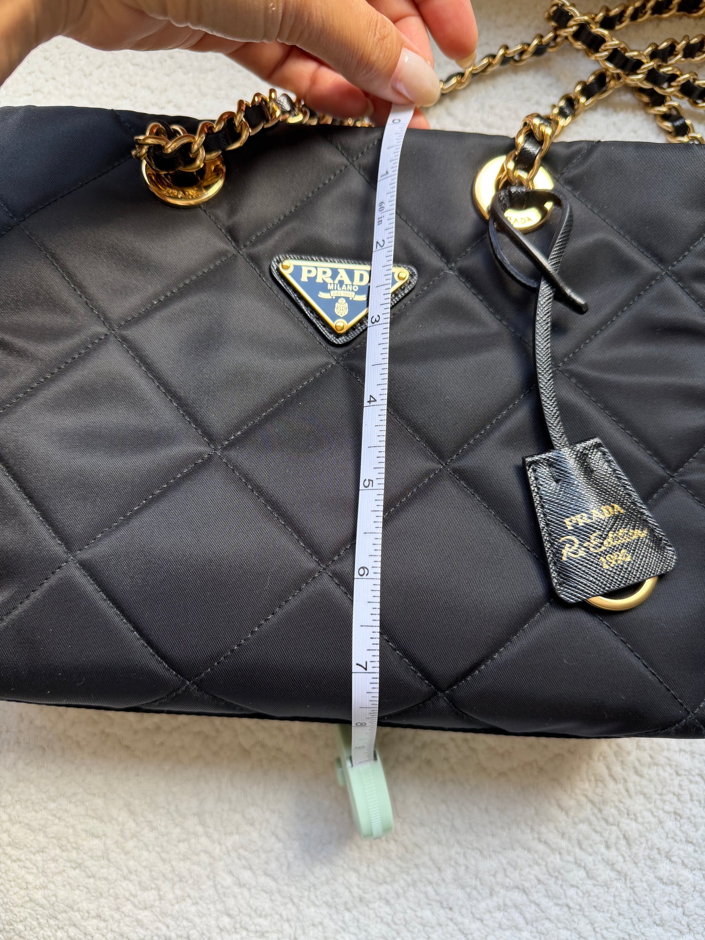 Prada Re-Edition 1995 Quilted Nylon Shoulder Bag.