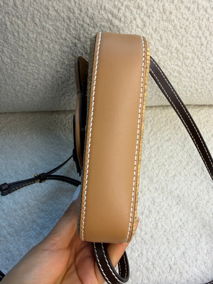 Balmain Raffia Bag