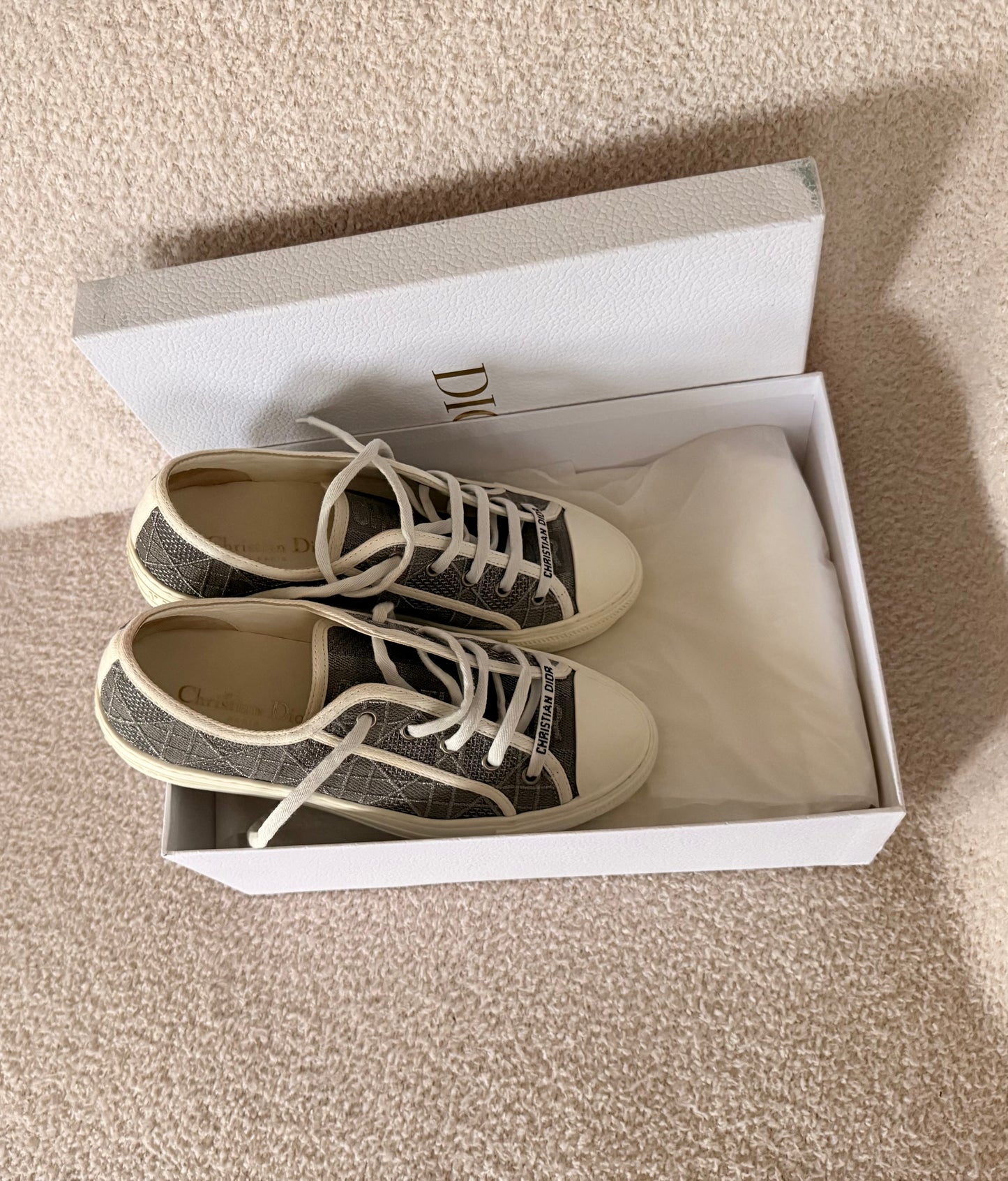 Christian Dior Walk'n'Dior sneakers size 38.5