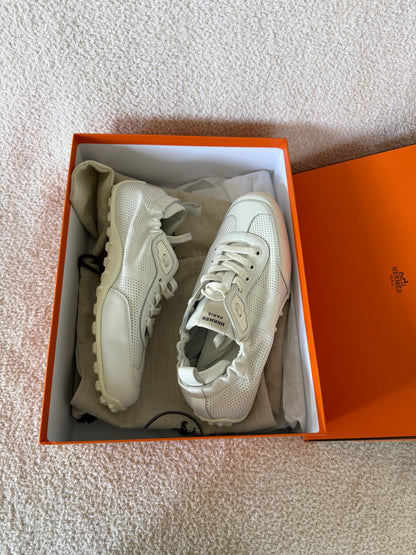 Hermes sneakers size 38.5