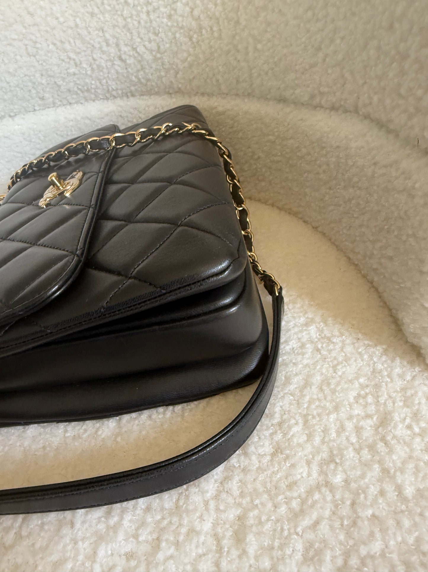 Chanel Trendy CC black with GHW Small
