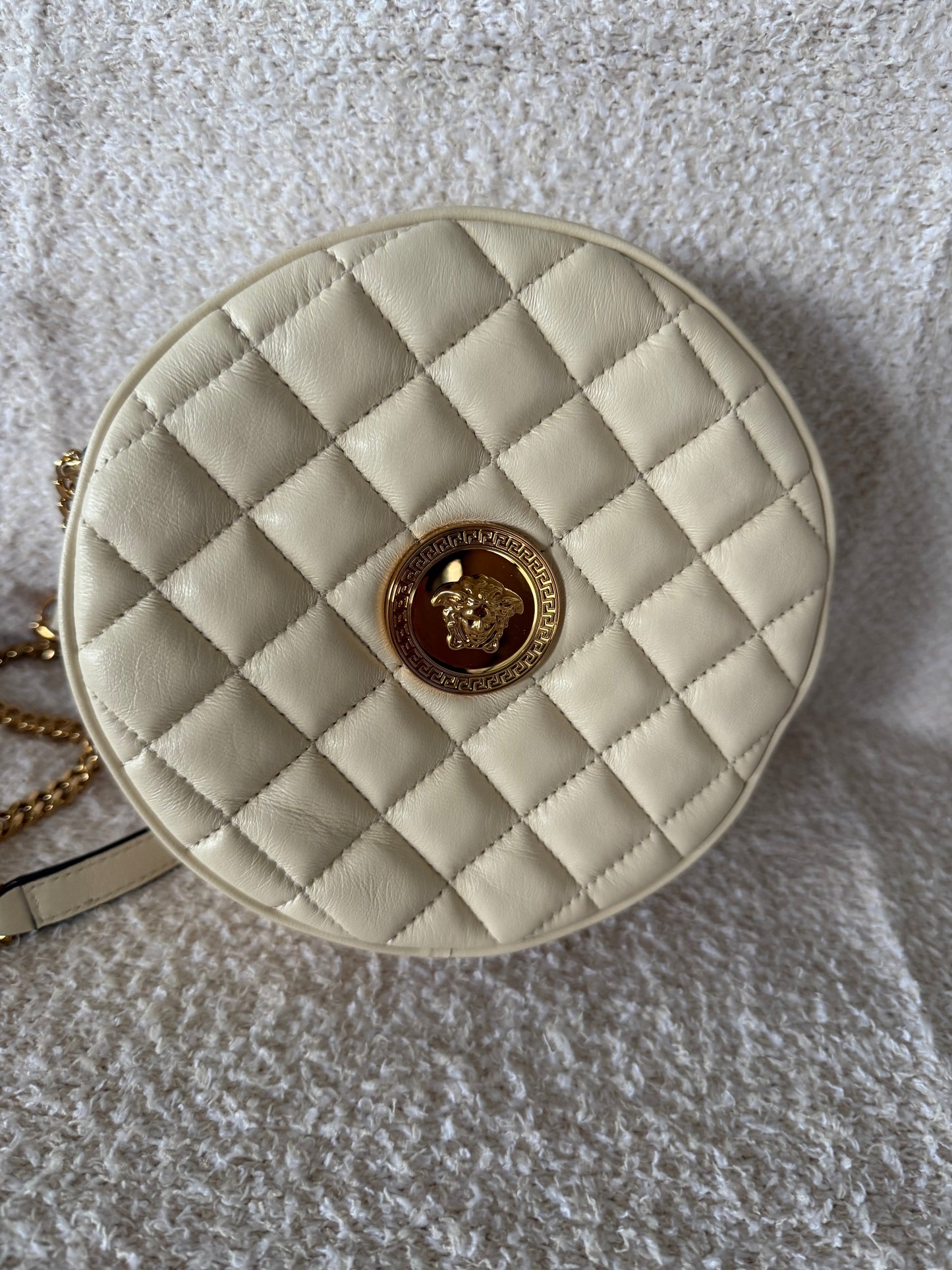 Versace round cross body bag