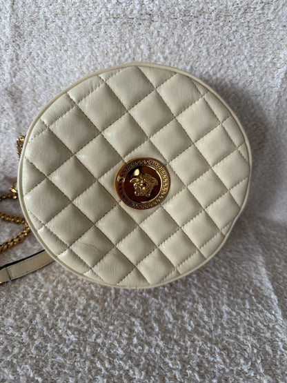 Versace round cross body bag