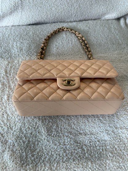 Chanel Classic medium flap with Gold hardware