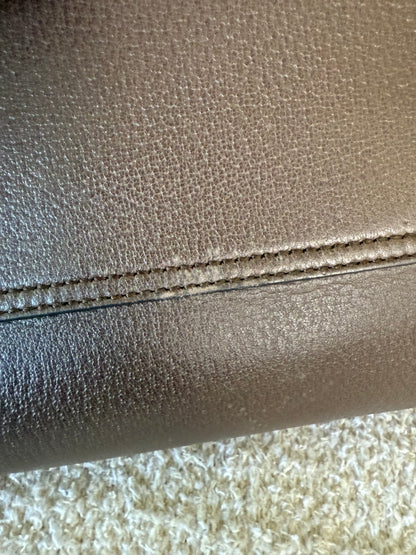 Gucci Ophidia leather tote