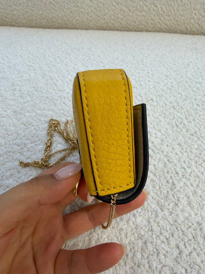 Fendi Nano Baguette in yellow