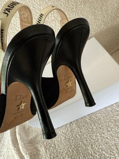 Dior slingback black size 37