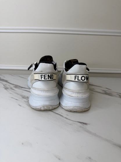 FENDI Flow Sneakers, Size 39