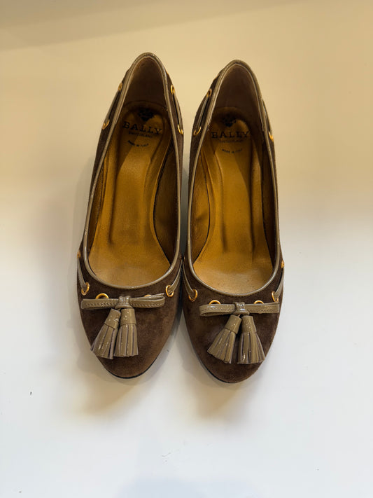 Bally Suede Pumps