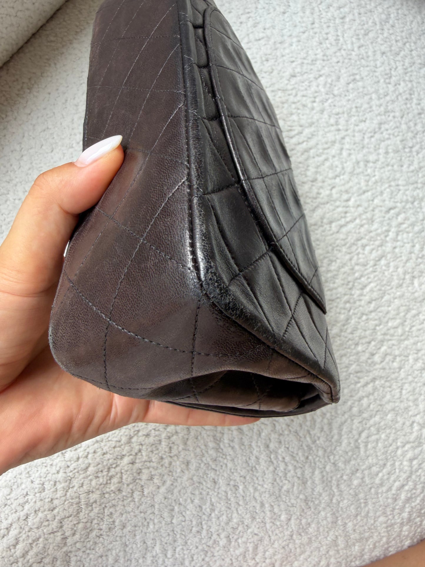 Vintage classic double flap , Size Small