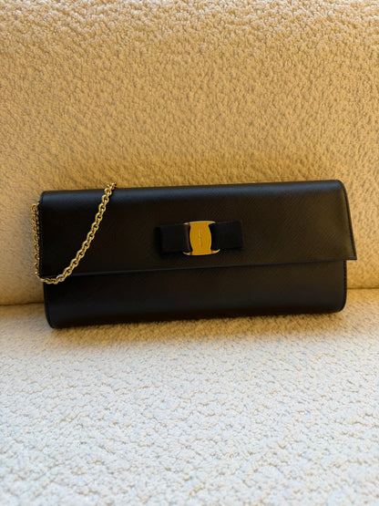 Salvatore Ferragamo Clutch with chain