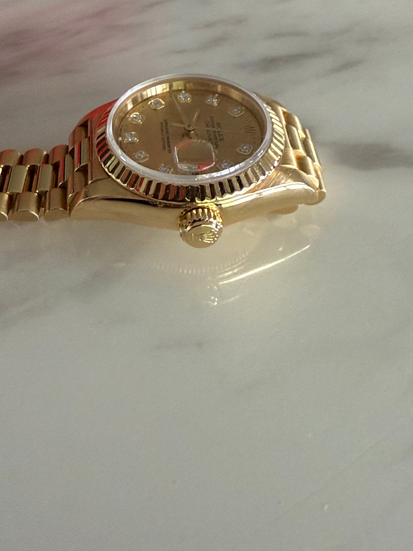 Rolex Datejust 18k gold 26mm