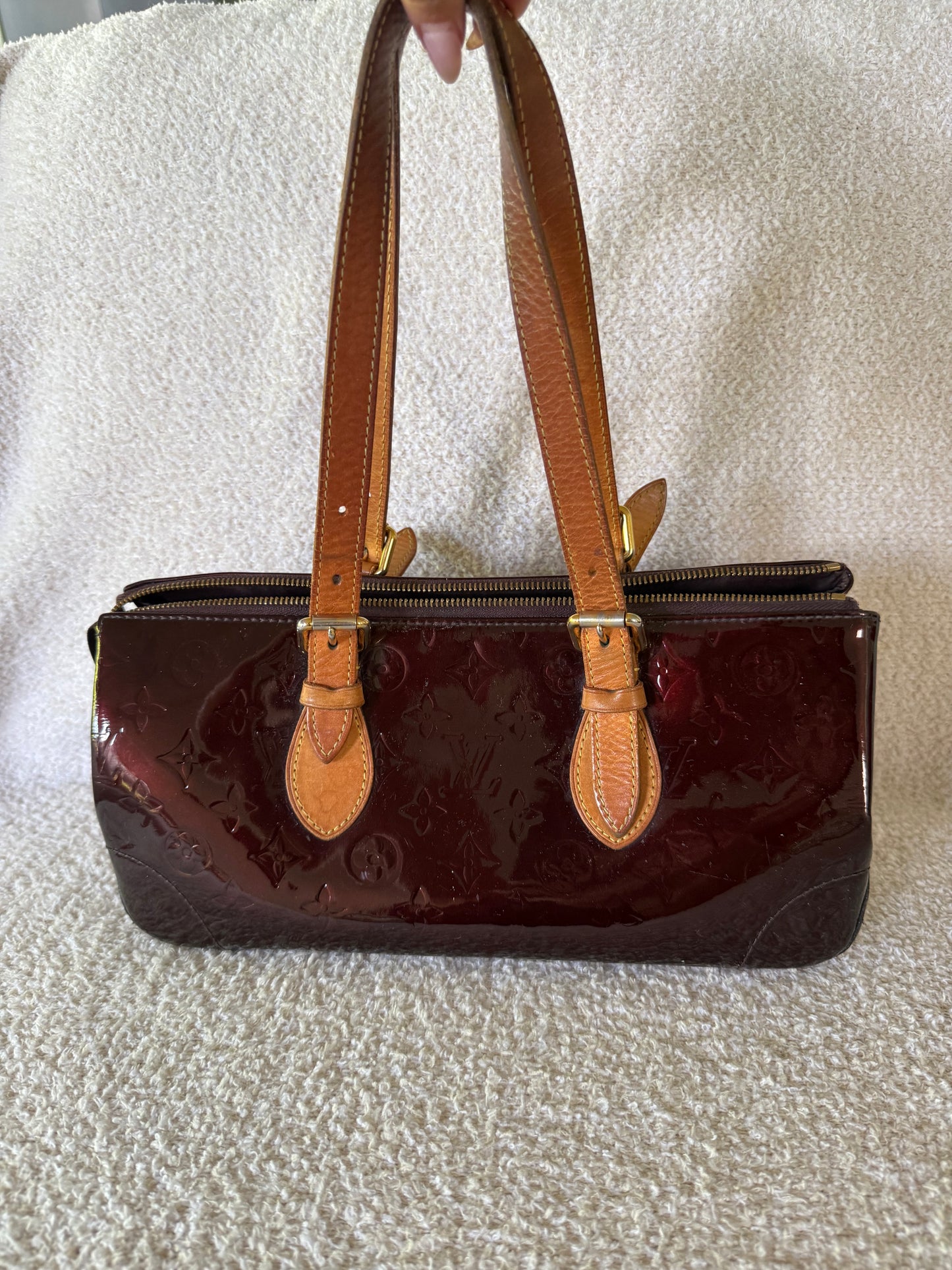 Louis Vuitton Rosewood Avenue Monogram Vernis bag