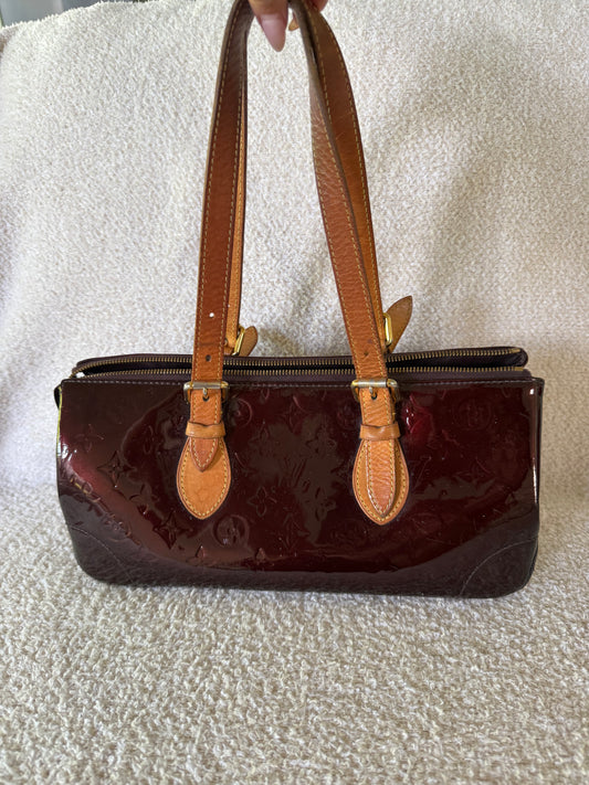 Louis Vuitton Rosewood Avenue Monogram Vernis bag