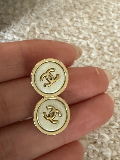Chanel stud earrings