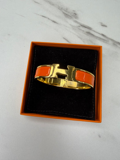 Hermes’ Clic Clac bracelet, Size 17