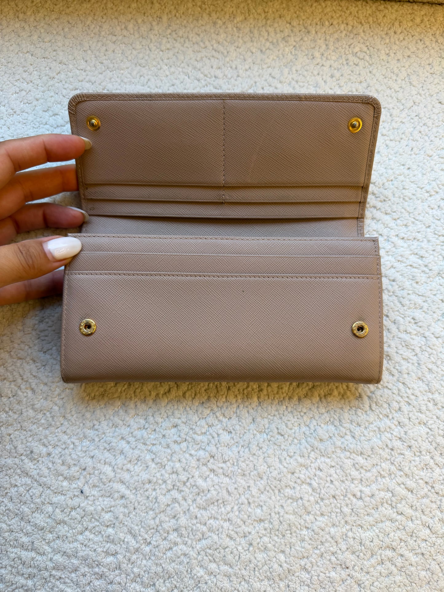 Prada Wallet with card insert
