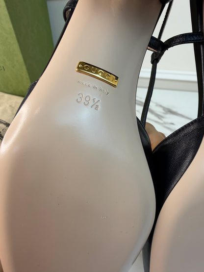 Gucci Slingback Heels , Brand New Size 39.5