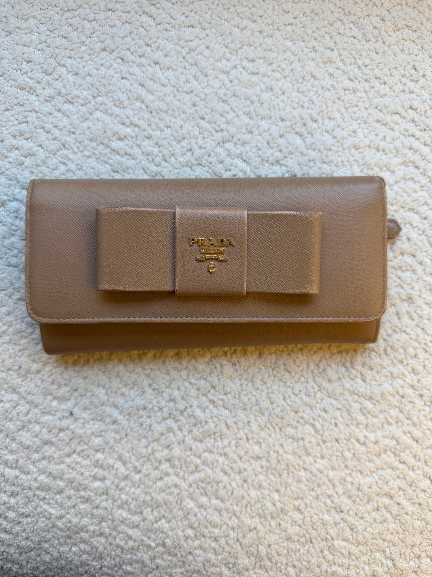 Prada Wallet with card insert