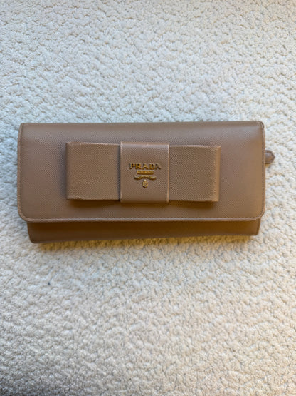 Prada Wallet with card insert