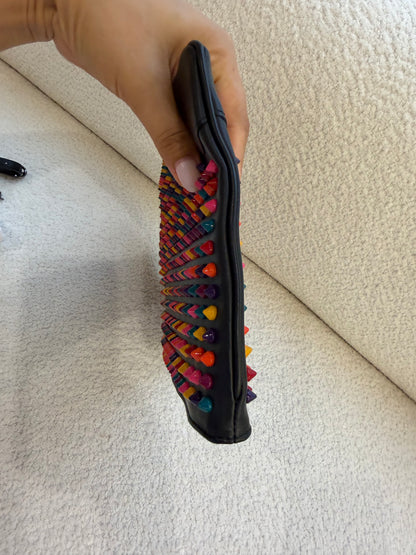 Christian Louboutin spiked bag 
RRP $1290