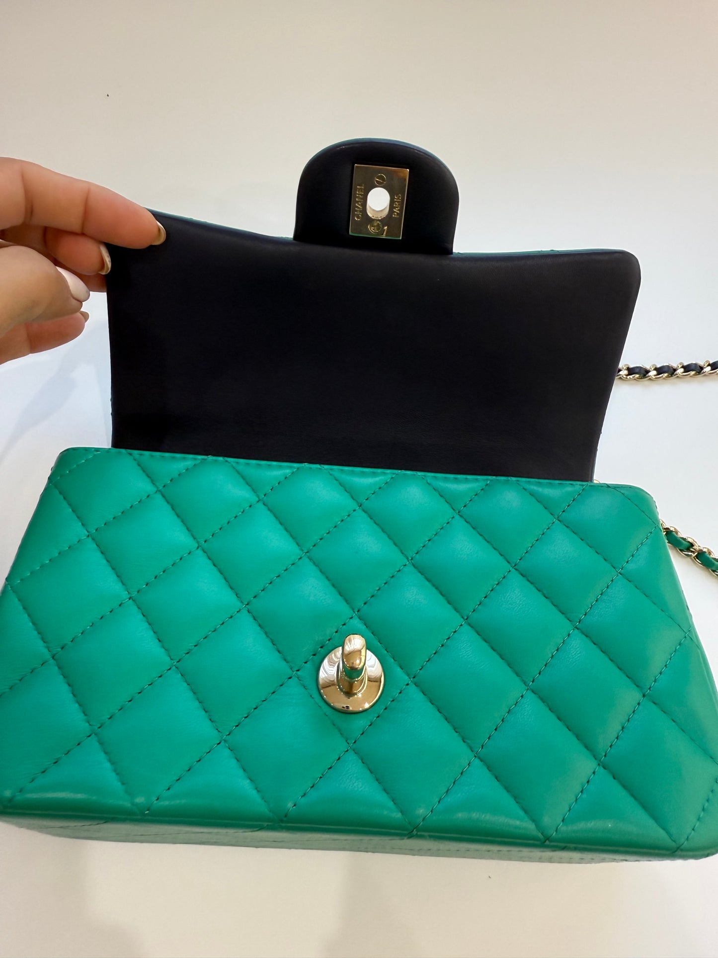 Chanel Mini Top Handle Bag