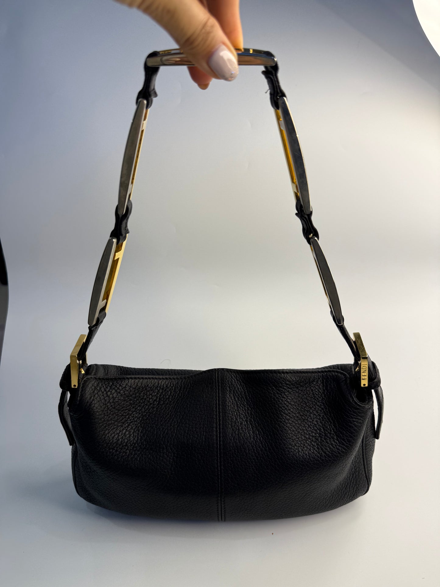 Fendi Leather Baguette Bag