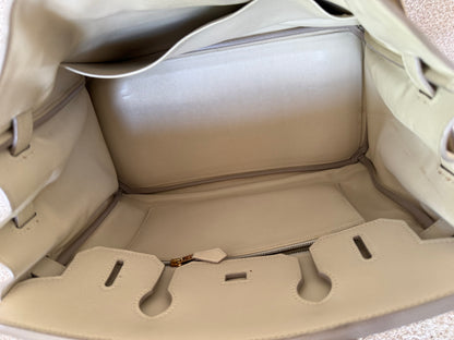 Hermes’ Birkin 30 swift parchemin with ghw