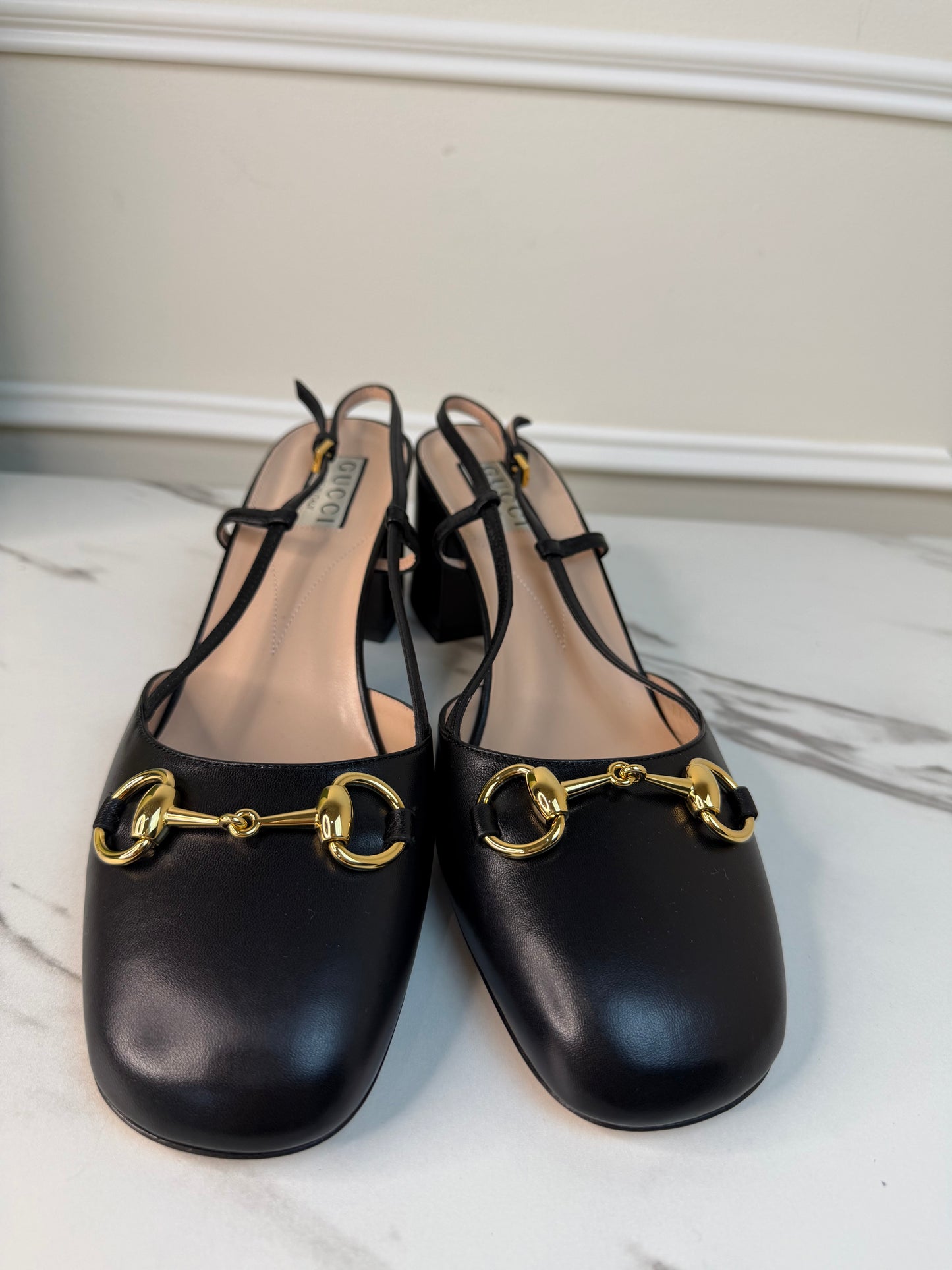 Gucci Slingback Heels , Brand New Size 39.5
