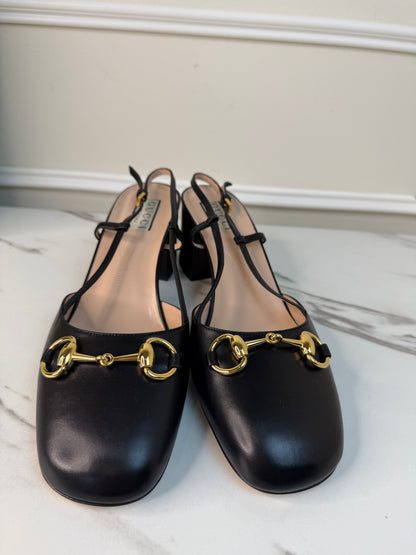 Gucci Slingback Heels , Brand New Size 39.5