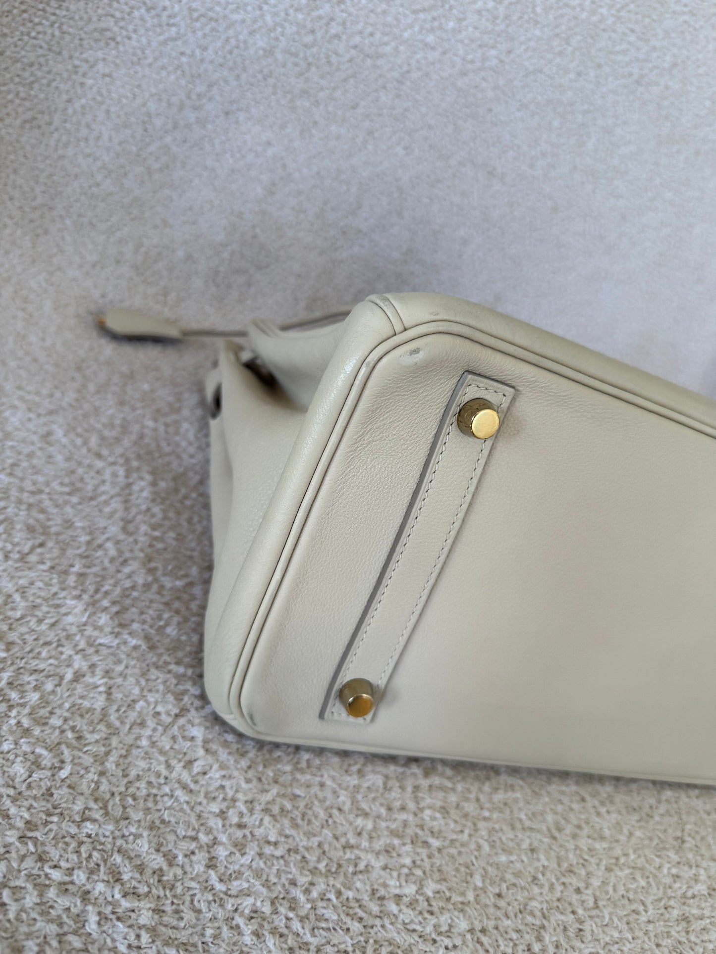 Hermes’ Birkin 30 swift parchemin with ghw