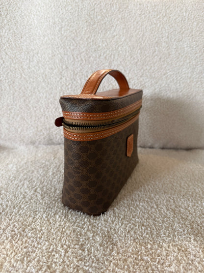 vintage Celine Macadam vanity bag