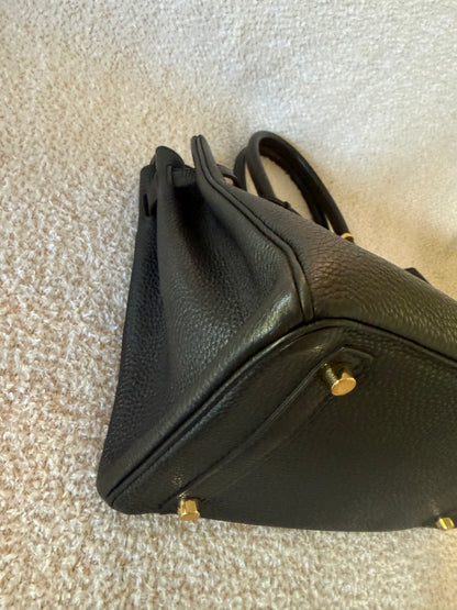 Hermes’ birkin 30 Noir Togo with ghw