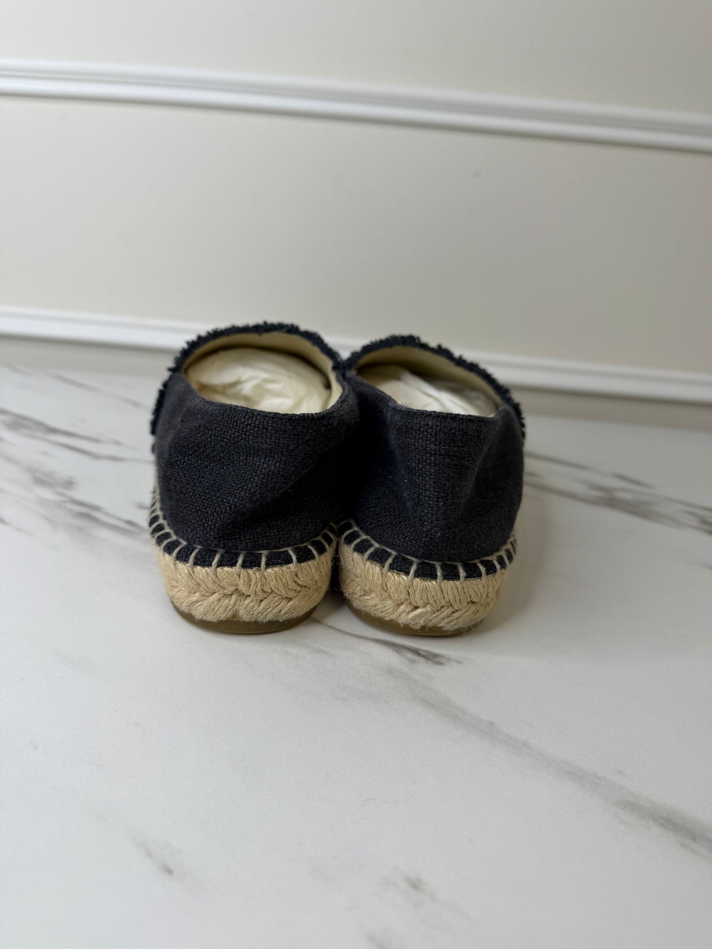 Chanel Classic CC Espadrilles, Size 39