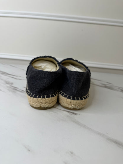 Chanel Classic CC Espadrilles, Size 39