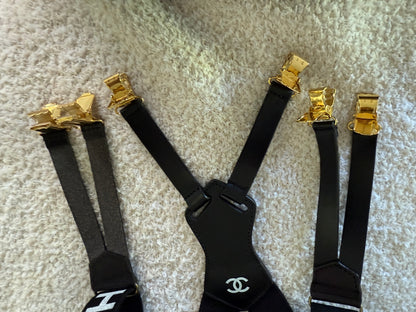 Chanel limited edition suspenders