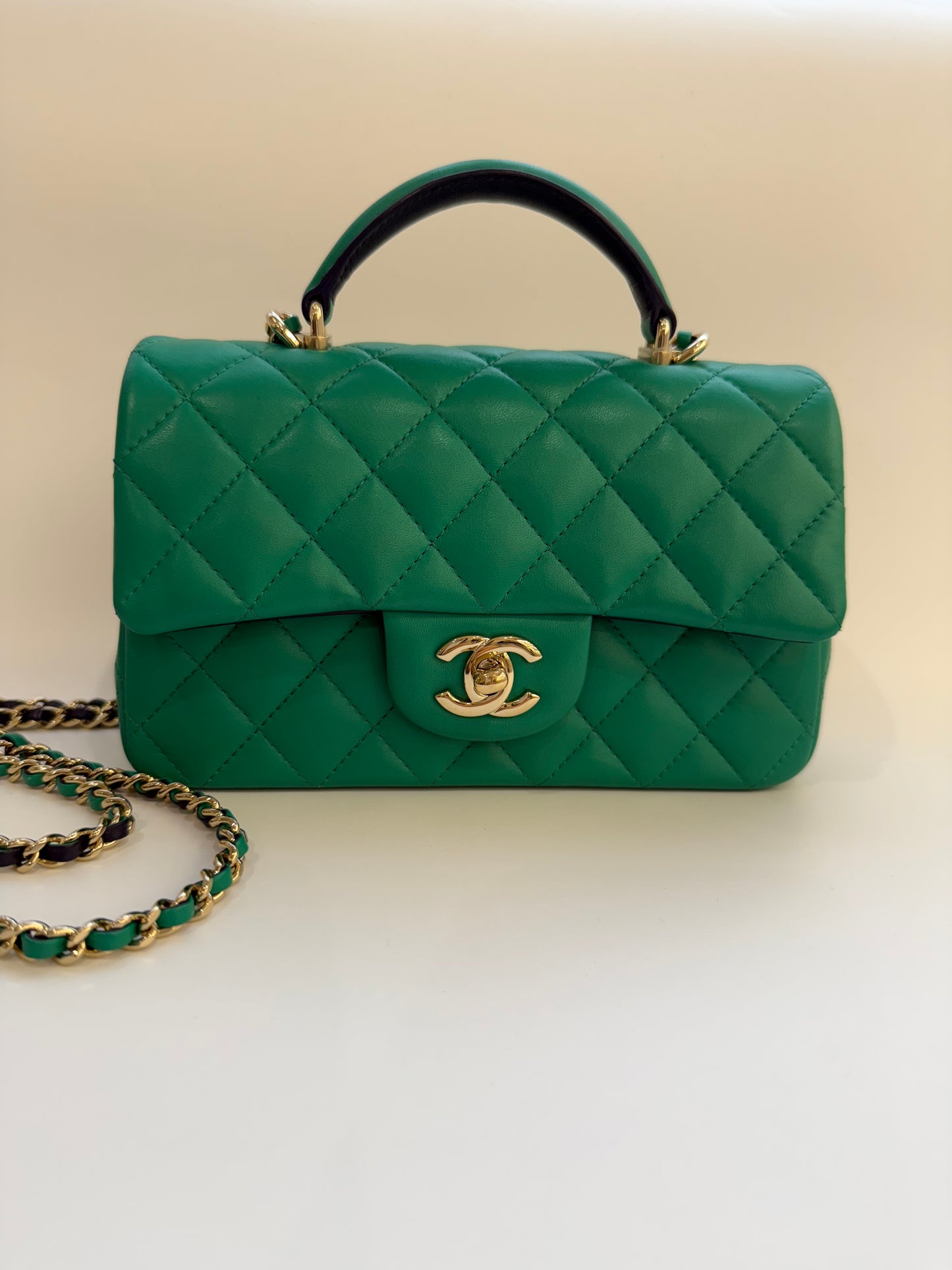 Chanel Mini Top Handle Bag