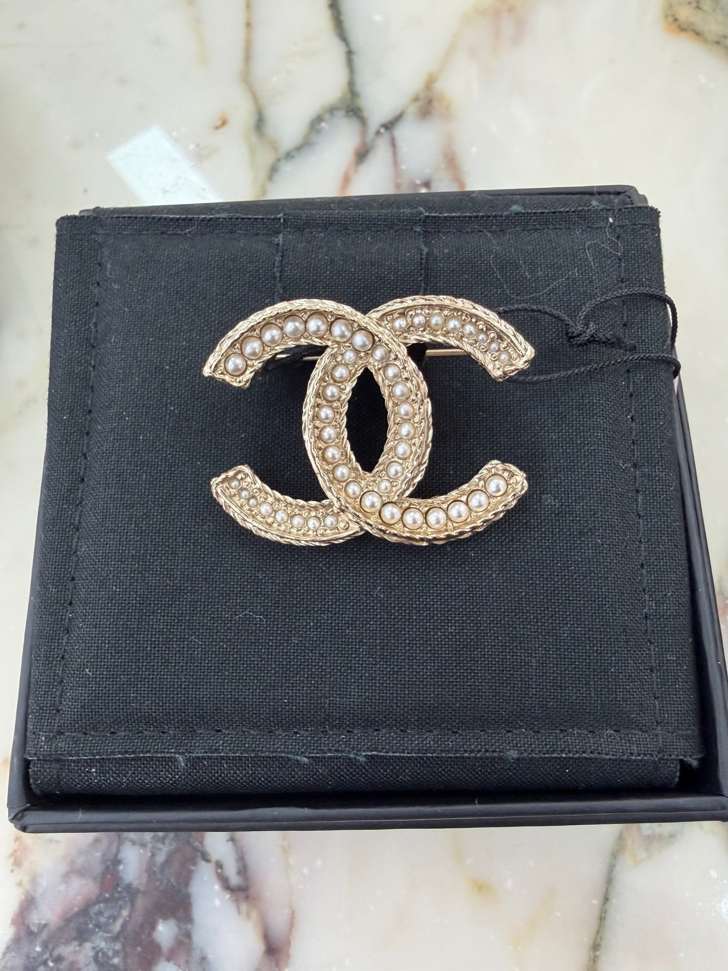 Classic Chanel CC Brooch