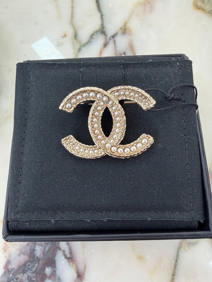 Classic Chanel CC Brooch