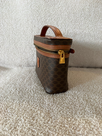 vintage Celine Macadam vanity bag