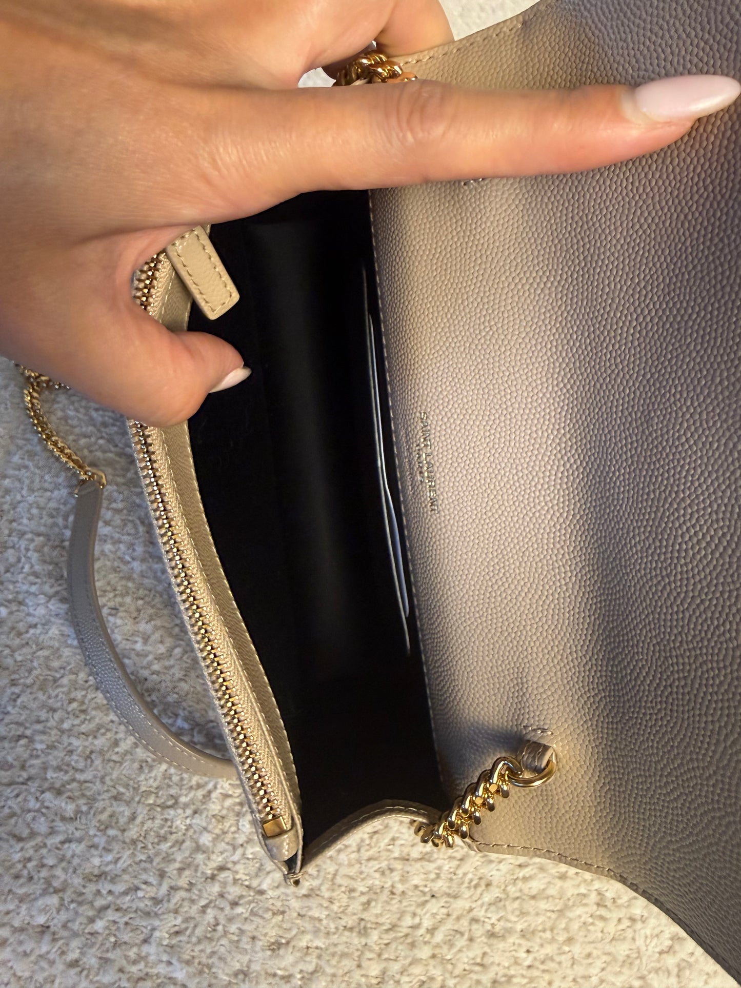 Saint Laurent Cassandre Envelope Chain bag