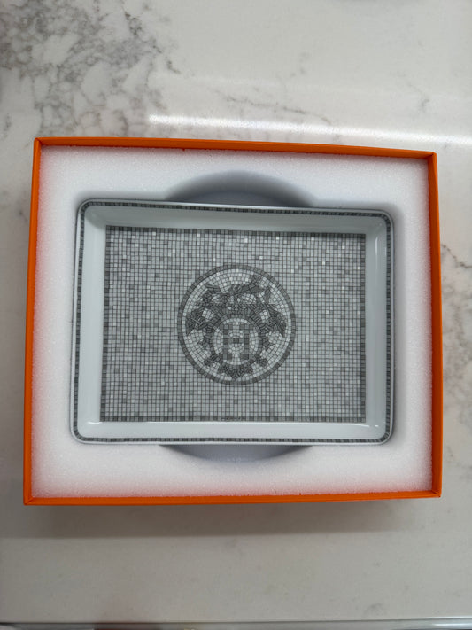 Hermes Mosaique Platinum Sushi Platter