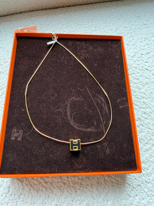 Hermes’ H Necklace