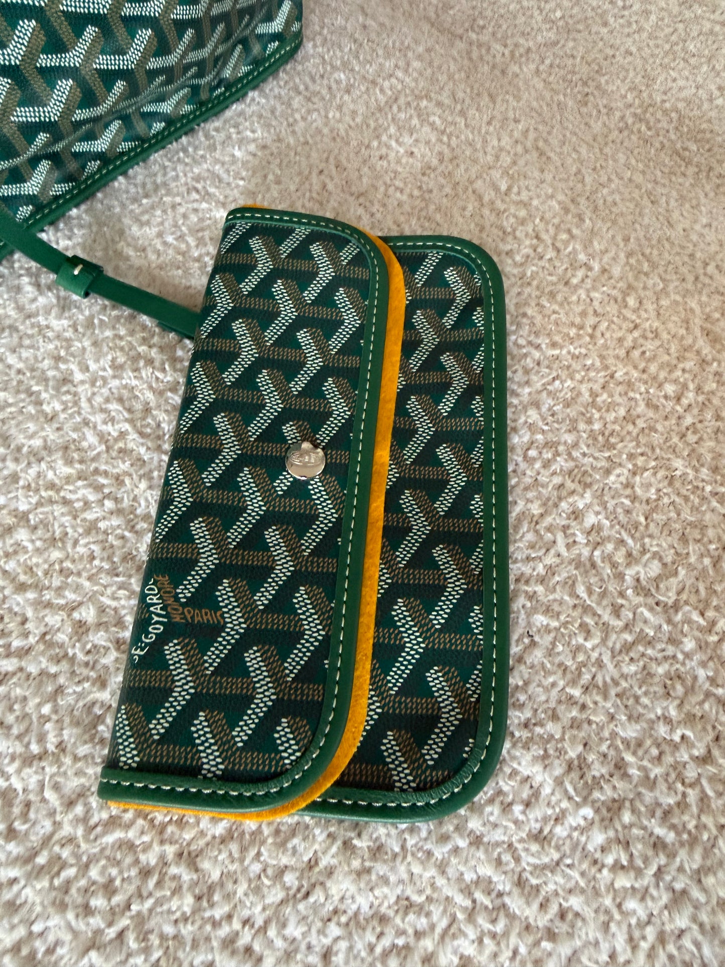 Goyard  Anjou PM Tote Bag in green