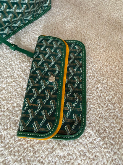 Goyard  Anjou PM Tote Bag in green