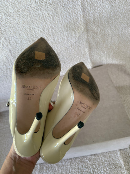 Jimmy Choo Bing 100 mules size 39