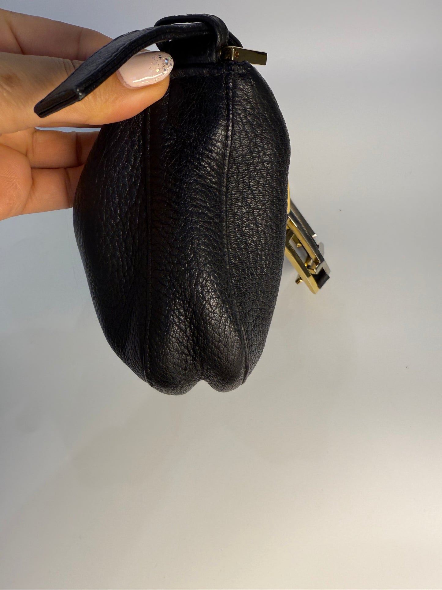 Fendi Leather Baguette Bag