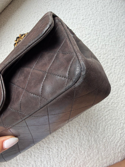 Vintage classic double flap , Size Small