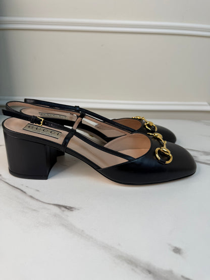 Gucci Slingback Heels , Brand New Size 39.5
