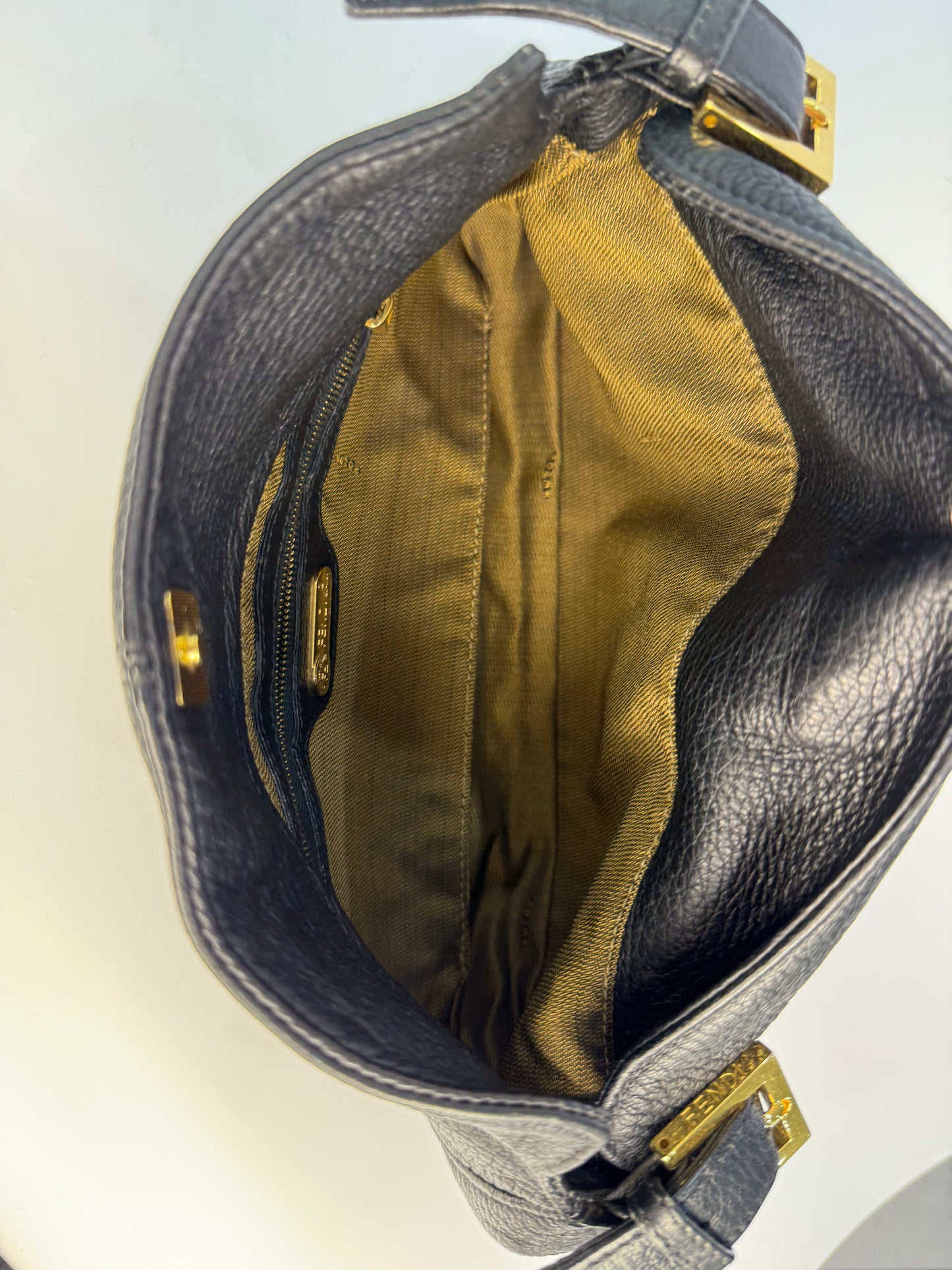 Fendi Leather Baguette Bag